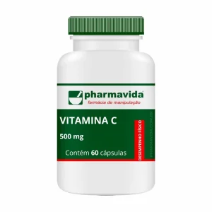 Vitamina C 500mg 60 cápsulas